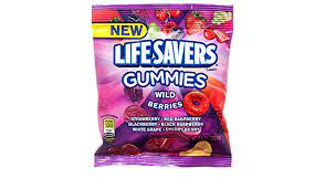 Lifesavers Wild Berries Gummies, 3.6-oz. Bags