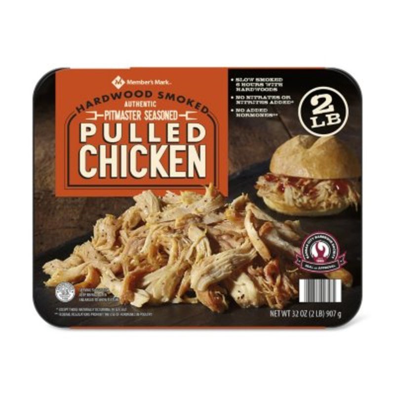 MEMBER’S SEASONED PULLED CHICKEN 2 LBS