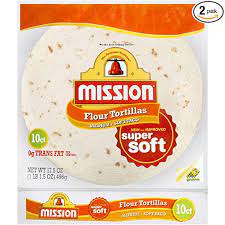 Mission Wraps Soft Taco Flour Tortillas 17.5 oz. Bag