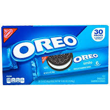 NABISCO OREO COOKIES 30 -2 OZ PACKS 60 OZ