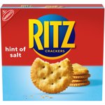 NABISCO RITZ CRACKERS HIND OF SALT 13.5