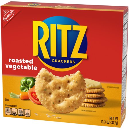 NABISCO RITZ ROASTED VEGETABLE 13.3 OZ