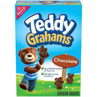 NABISCO TEDDY GRAHAMS CHOCOLATE 10 OZ