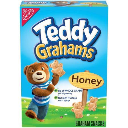 NABISCO TEDDY GRAHAMS HONEY  10 OZ