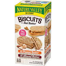 NATURE VALLEY  VARIETY ALMOND & PEANUT BUTTER 30 BARS