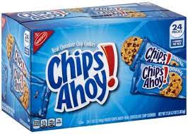 NABISCO CHIPS AHOY! Chocolate Chip Cookies, Snack Packs 1.55 oz., 24 pk