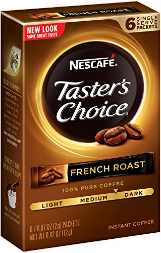 NESCAFE TASTER’S CHOICE FRENCH ROAST 6 PK