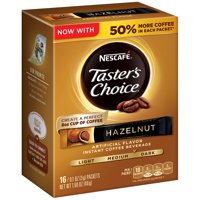 NESCAFE TASTER’S CHOICE HAZELNUT 16 PK