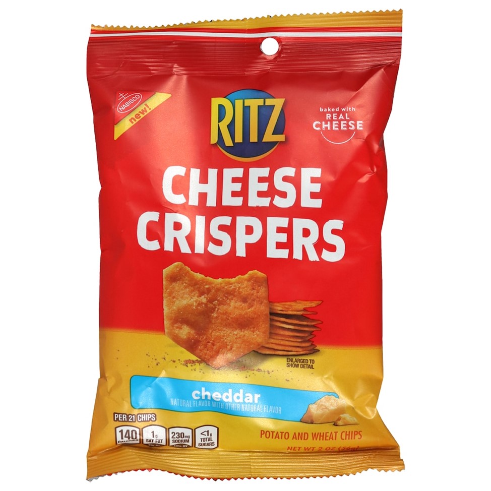 Nabisco Ritz Cheese Crispers, 2-oz. Bags