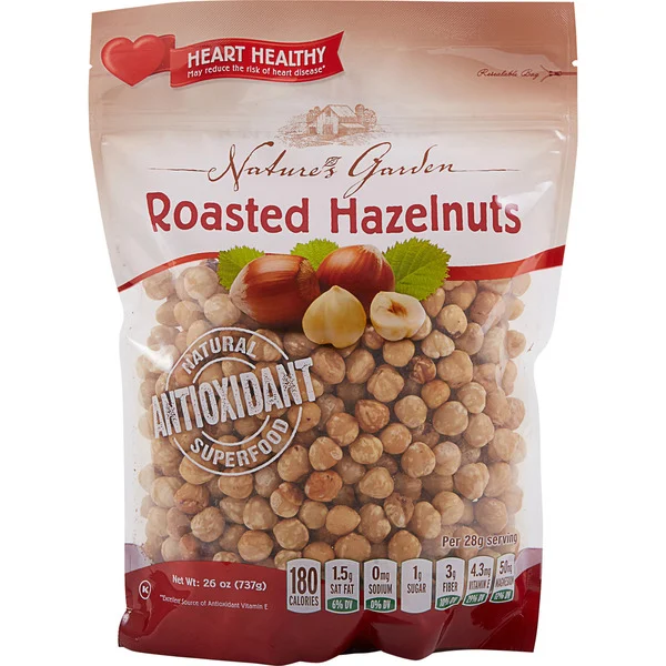 Nature's Garden Roasted Hazelnuts, 26 oz