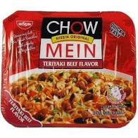 Nissin Teriyaki Beef-Flavored Original Chow Mein Meals, 4 oz.
