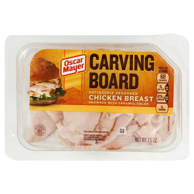 OSCAR MAYER CARVING BOARD CHICKEN BREAST 8 OZ