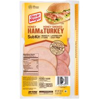OSCAR MAYER Honey Ham & Honey Turkey Smoked Subki