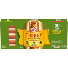 OSCAR MAYER TURKEY FRANK 48 oz 30 ct