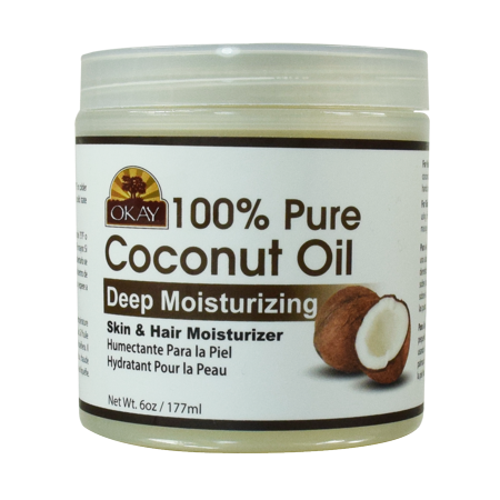 Okay Coconut Oil for Hair and Skin 6 oz