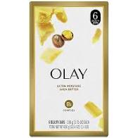 Olay Moisture Outlast Ultra Moisture Shea Butter Beauty Bar 3.75 oz, 6-8 count