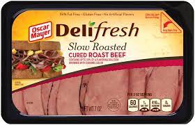 Oscar Mayer Deli Fresh Slow Roasted Cured Beef - 7oz