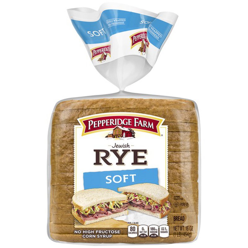 PEPERIDGE FARM SOFT RYE SEEDLESS BREAD 16 OZ