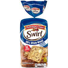 PEPPERIDGE FARM Whole Wheat Cinnamon Raisin 16 OZ