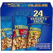 PLANTER'S VARIETY 24 PK PEANUT  CASHEW