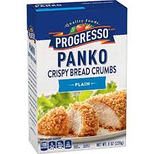 PROGRESSO PANKO PLAIN CRISP BREADCRUMBS 8 OZ