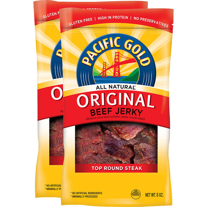 Pacific Gold Original Beef Jerky 12 ct 15 OZ