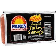 Parks Smoked  Turkey Sausage