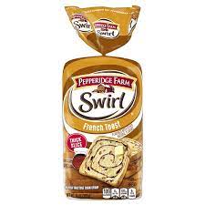 Pepperidge Farm French Toast Cinnamon Swirl bread (WINTER SEASON PRODUCT) 16 oz