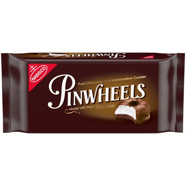 Pinwheels Pure Chocolate & Marshmallow Cookies, 12 oz