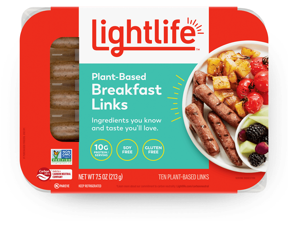 LightLife Plant based Breakfast Links 7.5 oz