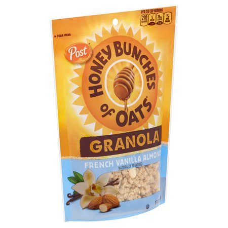 Post Honey Bunches of Oats French Vanilla Almond Granola, 11 oz