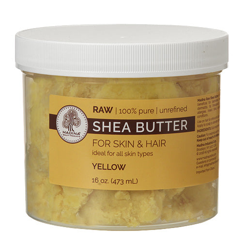 RAW SHEA BUTTER – YELLOW 100% Pure