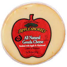 Red Apple Cheese Apple Smoked Natural Gouda, 8 oz