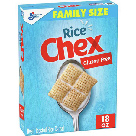 Rice Chex Cereal, Gluten Free, 18 oz