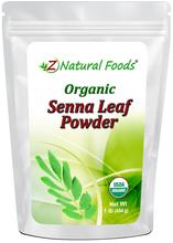 Z Natural Foods SENNA LEAF POWDER – ORGANIC