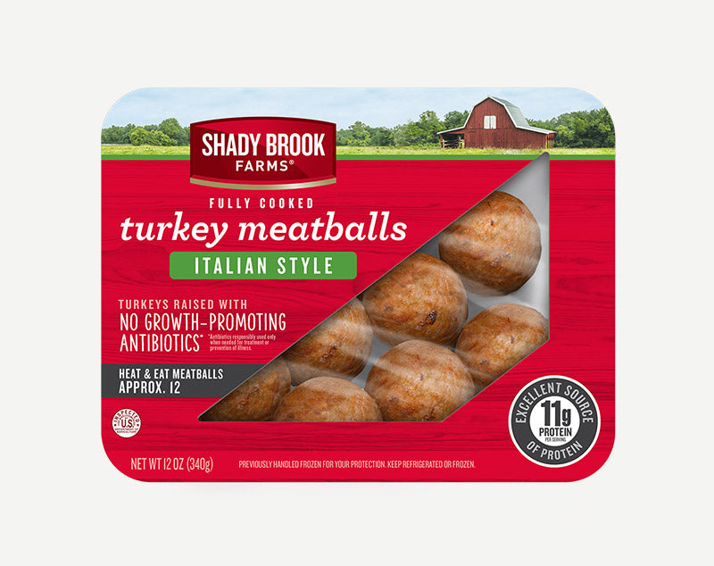 Shady Brooks Farm Fully Cooked Turkey Meatballs