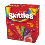 Skittles Zero Sugar Variety Pack Powdered Drink Mix, Original, 30 Count Packets