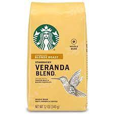 STARBUCKS BLONDE VERONA BLEND 100% ARABICA COFFEE 12 OZ