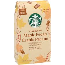 STARBUCKS Natural Maple Pecan Flavored Coffee 12 oz