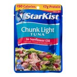 STARKIST CHUNK LIGHT ALBACORE Tuna in SUNFLOWER OIL