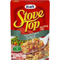 STOVE TOP STUFFING MIX TRADITIONAL SAGE 6 OZ