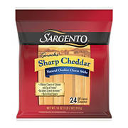 Sargento Natural Blends Sharp Cheddar Cheese  Snacks Sticks 18 oz 2