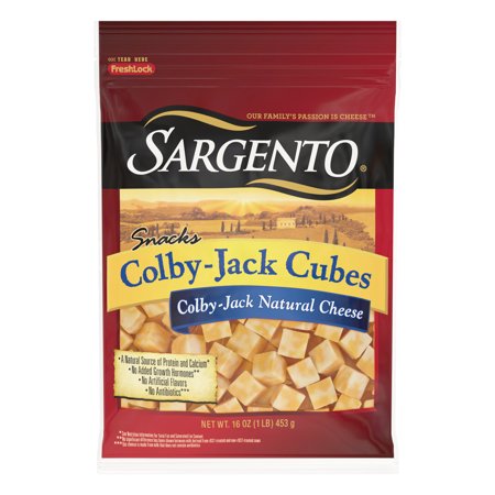 Sargento Colby-Jack Natural Cheese Cubes, 16 oz.