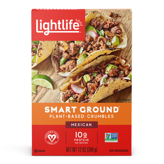 LightLife Plant-Based Smart Mexican Crumbled Ground 12 oz
