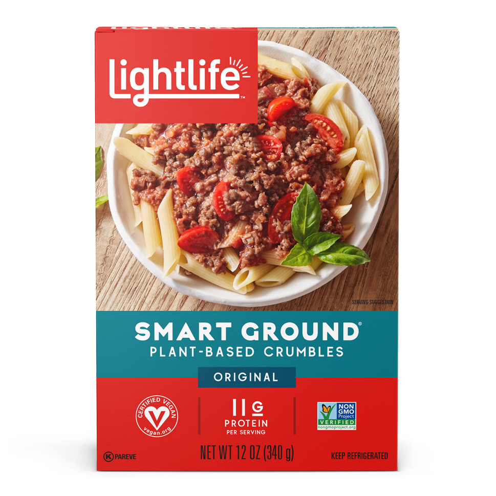 LightLife Plant-Based Smart Original Crumbled Ground 12 oz