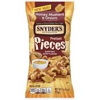 Snyder's of Hanover Honey Mustard & Onion Pretzel Pieces, 3.5-oz.