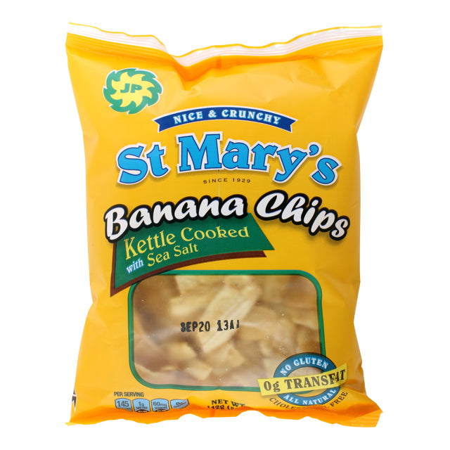 St. Mary's Banana Chips 5 Oz