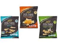 Stacy's Pita Thins, Variety Pack (1oz., 30ct.) Sea Salt, Five Cheese, Garlic Herb