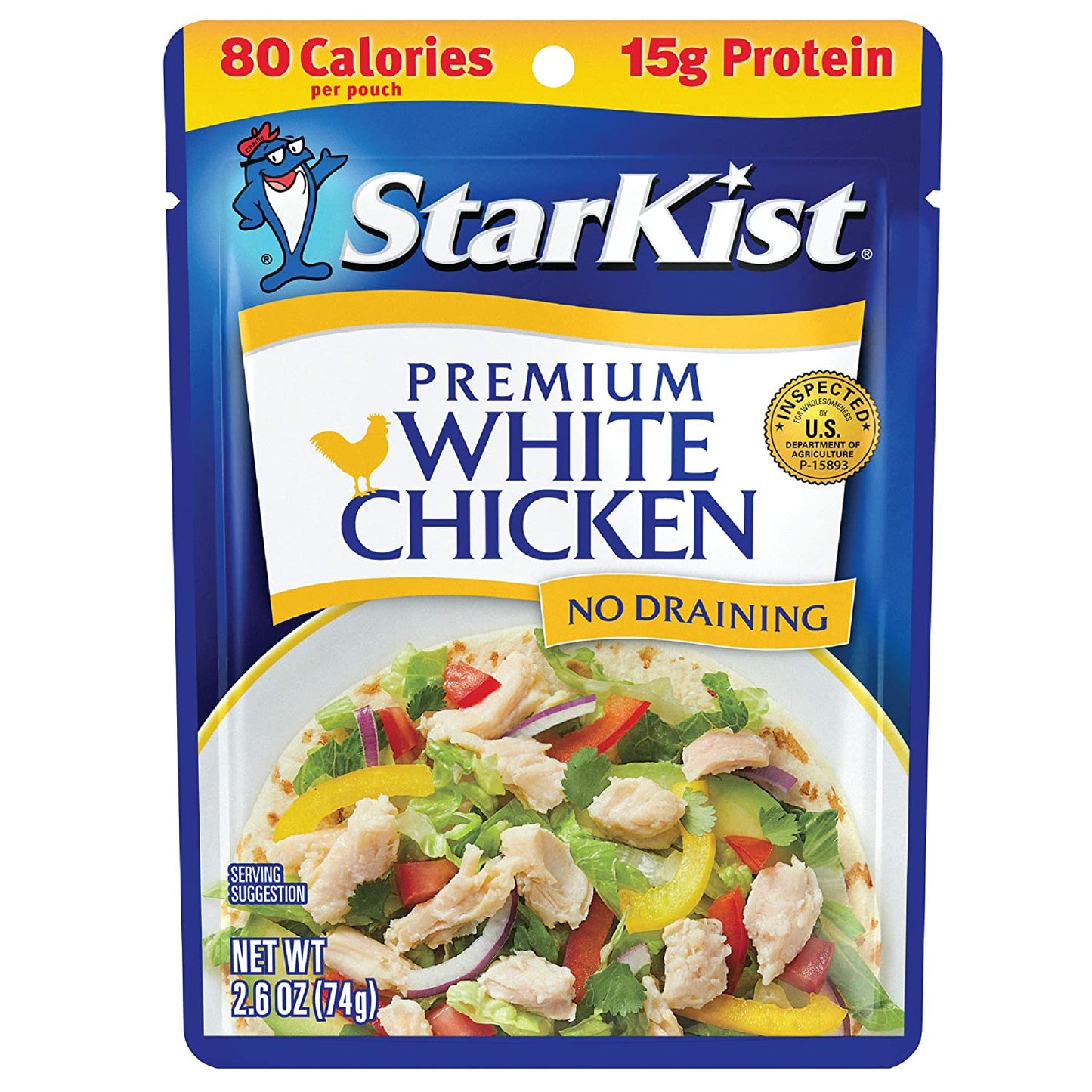 StarKist Premium White Chicken - 2.6 oz Pouch