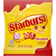 Starburst Fruit Chews, 3.5 oz. Bags